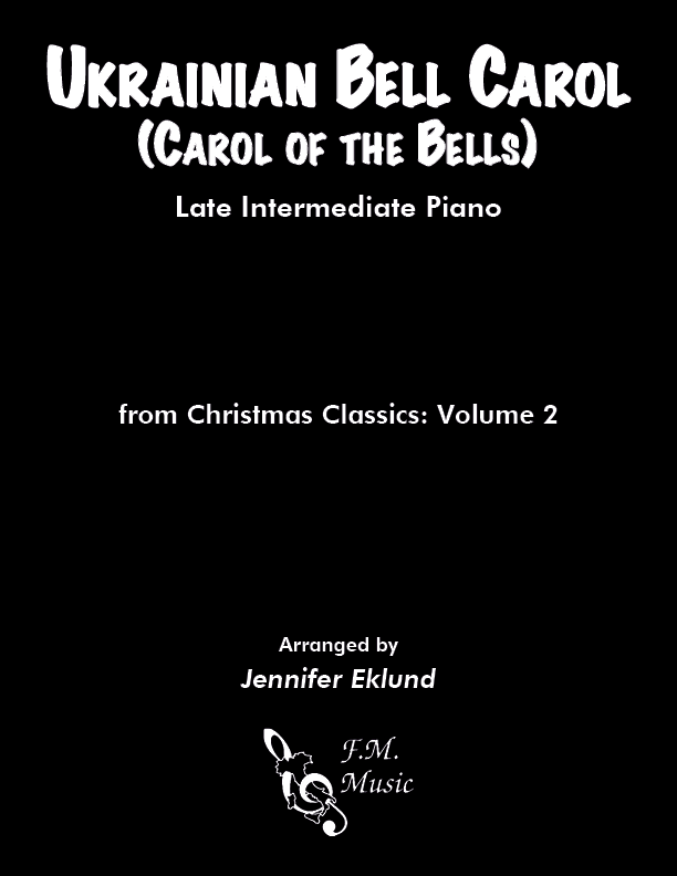 Ukrainian Bell Carol (Late Intermediate Piano)